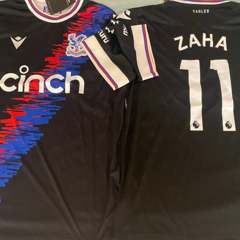 Puma CRYSTAL PALACE FC WILFRIED ZAHA Men's JERSEY Sz M,L,XL,2XL New with tags